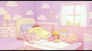 ☁️🎧 pompompurin’s sleepy study sessions [sanrio aesthetic music] to study, chill, vibe, relax