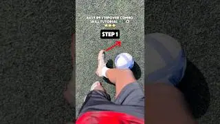 EASY R9 Stepover Combo SKILL TUTORIAL 🇧🇷🕺🏾⚽️ #football #shorts