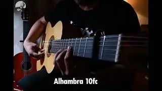 Juan Montes 1F 2019 vs Alhambra 10fc guitars 2022