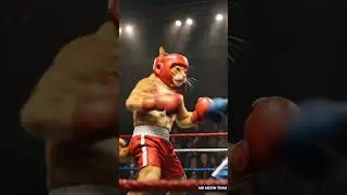 Meow Boxing Challenge #cat #meow #boxing #catlovers