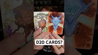 Draw20 Kickstarter is live! 🃏 🎲 #dnd #dice #review #kickstarter #deckofdmthings