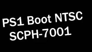 PS1 boot fat model pal/ntsc comparison