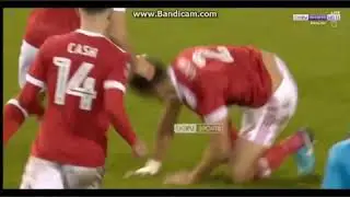 Eric Lichaj Amazing Volley Goal - Nottingham Forest Vs Arsenal - FA Cup - 07/01/2018