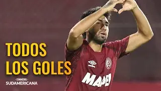 TODOS LOS GOLES DE MARCELINO MORENO, DE LAN&Uacute;S, EN LA CONMEBOL SUDAMERICANA 2025