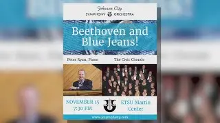 Beethoven and Blue Jeans by the Johnson City Symphony Orchestra