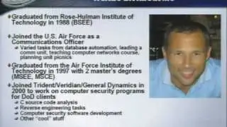 CERIAS Security: John Oritz: Steganography 1/6