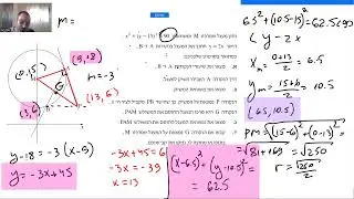 פתרון בגרות במתמטיקה | גיאומטריה אנליטית , שאלה 2 | מועד ב 2024, 4 יחידות , שאלון 481 (804)