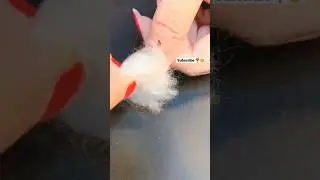Nail art with cotton.. ❣️❣️ #nailart #cotton  #trending #shorts #youtube