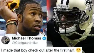 Michael Thomas GOES OFF On &ldquo;Goofball Con Artist&rdquo; Josh Norman In Late Night Twitter WAR!