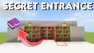 How to build secret door in Minecraft