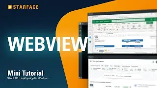 Webview einbinden - STARFACE Windows App - Tutorial