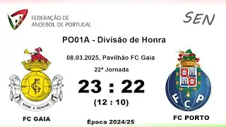 (SEN) FC GAIA 23X22 FC PORTO B