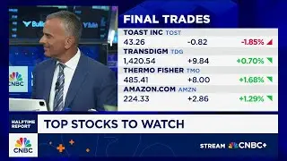 Final Trades: Toast, Transdigm, Thermo Fisher and Amazon