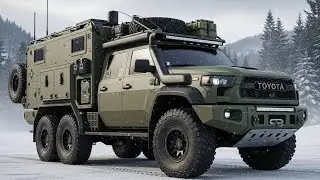 Toyota MaxExplore 2026 6x6 &ndash; $395,000 | Luxury & Military-Grade Survival RV