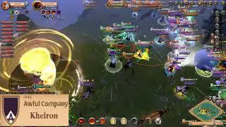 Albion Online - ZvZ - ALONE vs POE - Khelron