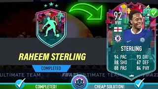 92 Level Up Raheem Sterling SBC Completed Cheap Solution & Tips  FIFA 23