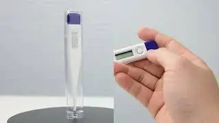 HUAAN Digital Clinical Thermometer For All ages, Hard Tip, 60 seconds, Fever Alarm, DT-01B