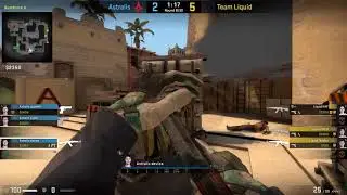 CS:GO POV Demo Astralis device (24/12) vs Liquid (de_mirage)