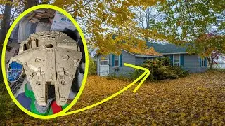 Exploring an Abandoned Time Capsule Cottage - I Found a 1979 Millennium Falcon Star Wars Toy