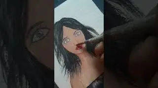 Girl Painting 👱🏼&zwj;♀️#shorts #Youtubeshorts #Anu art and crafts