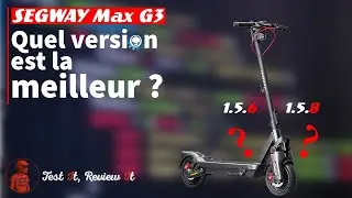SEGWAY Max G3 - Firmware Comparison (Speed? Battery Life?)