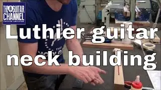 Guitar neck building by a luthier - Chronicle #9 Spartan Project - Mikael Springer luthier
