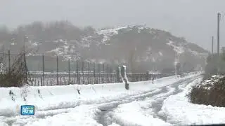 Allerta rossa in Sicilia per maltempo: Bufera di neve sull'Etna