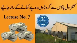 How to manage the environment control system in poultry || Control shed ventilation || Lecture No.7