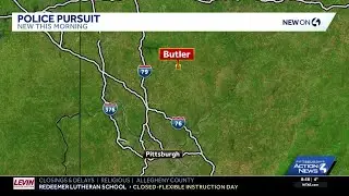Police arrest man who led troopers on chase in Butler County