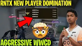 RNTX New Player Domination 🔥 Aggressive Push on Teams 🥶
