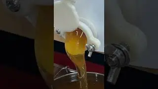 Opening the honey gate.