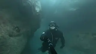 Maughold Stack - Isle of man - free dive