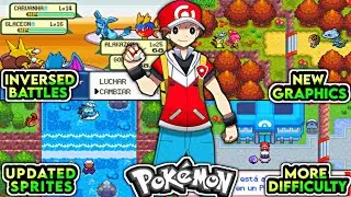Pokemon GBA ROM Hack with New Graphics, More Difficulty, Dynamic Events, Inversed Battles and More!