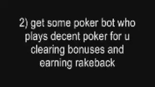 pokerbot truth about pokermoney