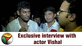 Exclusive: Actor Vishal's Interview after winning Producers Council Elections