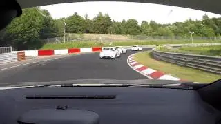 5x Megane RS on N&uuml;rburgring Nordschleife  BTG  7:54 min - #under8