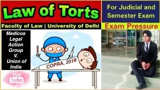 Medicos Legal Action Group V. Union of India | Law of Torts | Law Faculty | Delhi University