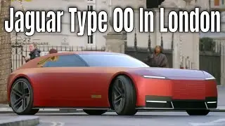 Jaguar Type 00 в цвете London Red: смелое будущее 90-летней иконы