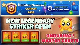Holiday Season Carrom Pass Unboxing 😍 | Carrom Pool Premium Pass Unboxing 🔥| Ahsan Gaming