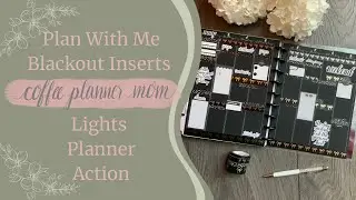 Planning in Blackout Inserts from Lights Planner Action