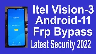 itel Vision 3 Frp Bypass  Google Account Remove Easily