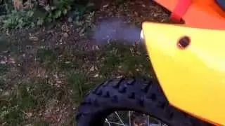 Son pot fmf gnarly turbine core 2 sur ktm 300 exc 2007