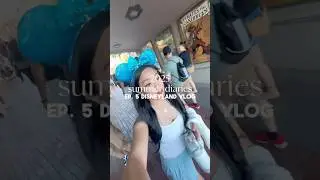 summer vlog: disneyland trip☀️✨ #vlog #disney #disneyland #disneyvlog #disneylandvlog