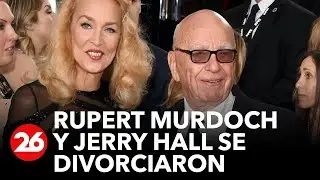 Divorcio de Ruppert Murdoch y Jerry Hall