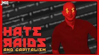 The imbalance of power in hate raids on Twitch and YouTube.