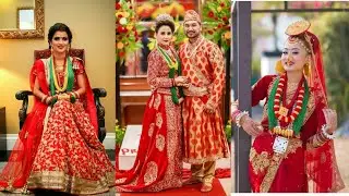 Nepali bride wedding dresses/ Nepali wedding dress ideas @shoppersaddaa89