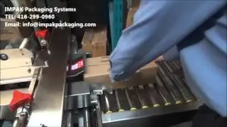 Impak IM 3023 Stainless Steel Case Sealer Sealing Various Size Boxes