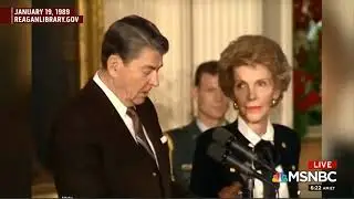 Reagan's Last Speech as President - January 19, 1989 (clip)