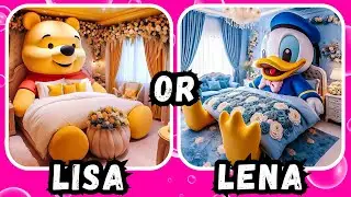 Lisa or Lena❤️‍🔥 #lisa #lena #lisaorlena #lisaandlena #viral #trendingvideo