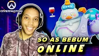 JOGANDO COM AMIGO BÊBADO 🍻 | OVERWATCH 2 - PerryXIII
